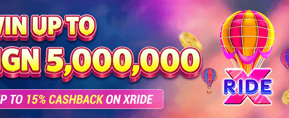 Xride Mega Win promotion